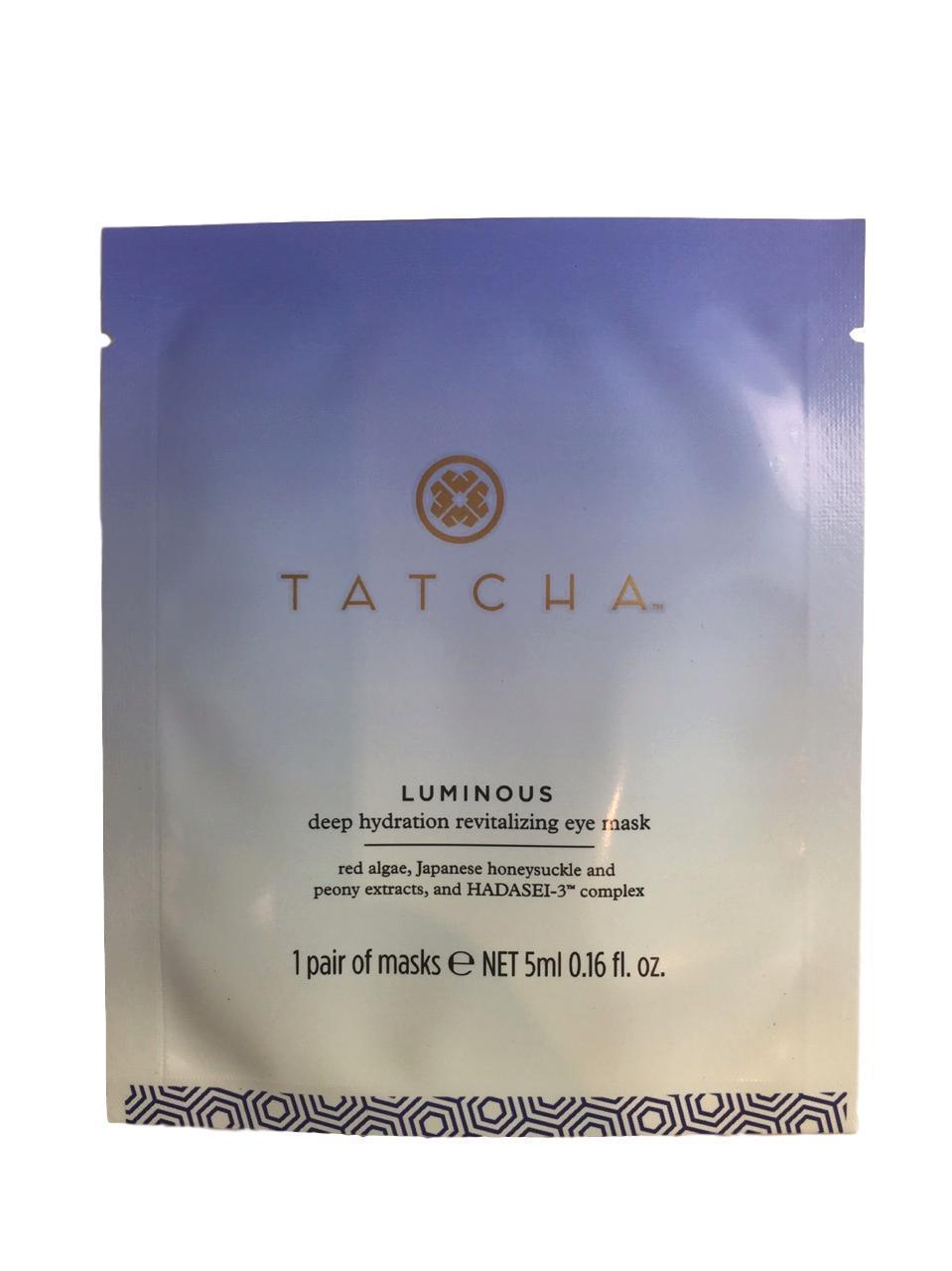 Tatcha Luminous Deep Hydration Revitalizing Eye Mask (10 Pack), eye mask, London Loves Beauty