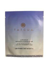 Tatcha Luminous Deep Hydration Revitalizing Eye Mask (single), eye mask, London Loves Beauty