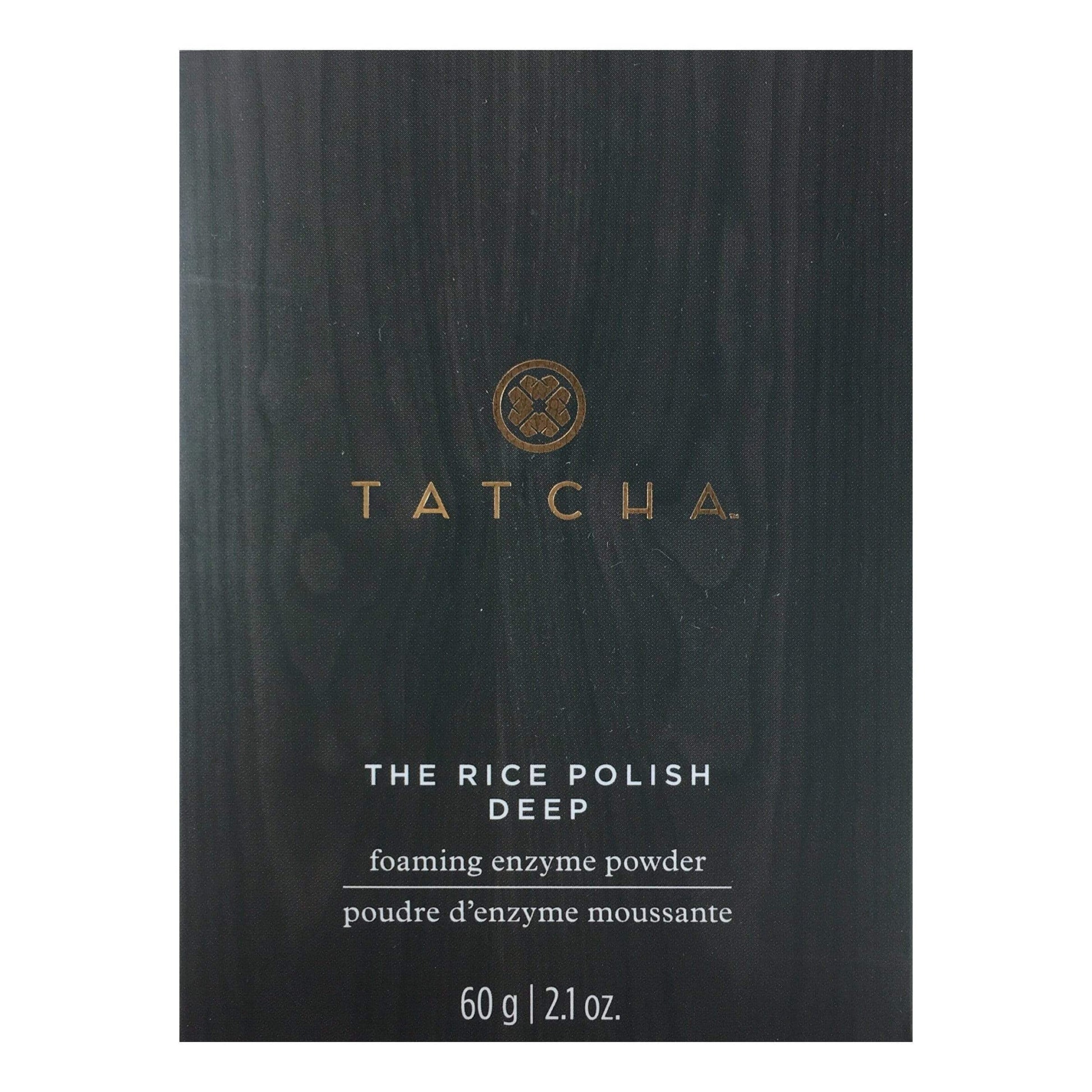 TATCHA The Rice Polish Deep Foaming Enzyme Powder - Normal To Oily, 60g | 2.1oz, Skin Care, London Loves Beauty